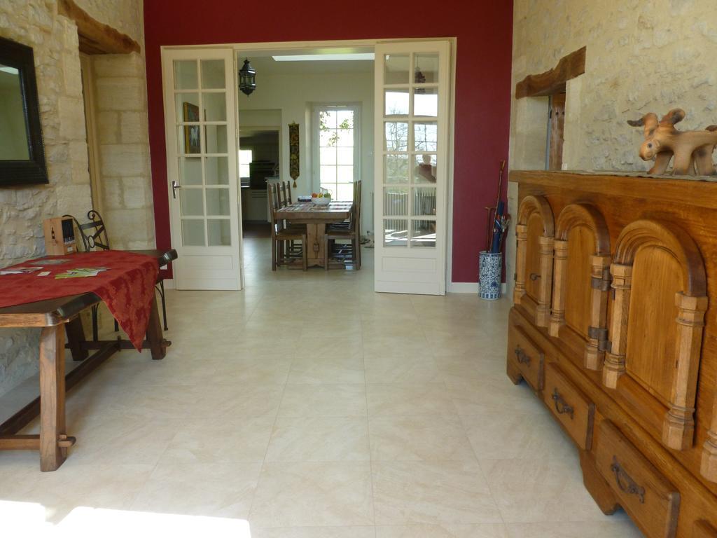 Bed and Breakfast Ancien Haras De La Tour Lamothe-Landerron Exterior foto